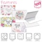 Better Office Products Thank You Cards W/Envs, 4 Cover Designs, Blank Inside, All Occasions, Floral Collection, 100PK 64521 - alternate 4